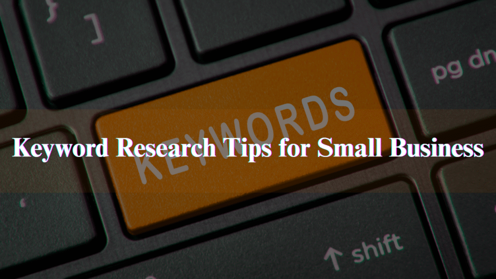 Keyword research tips for small business
formllc