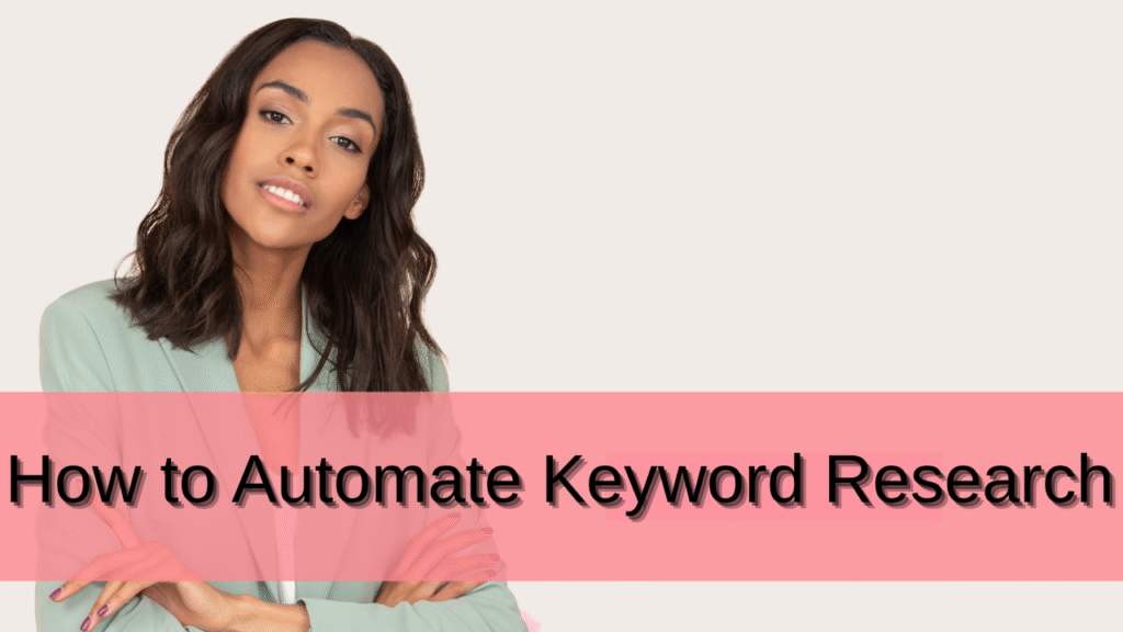 Automate Keyword Research - formllc.us