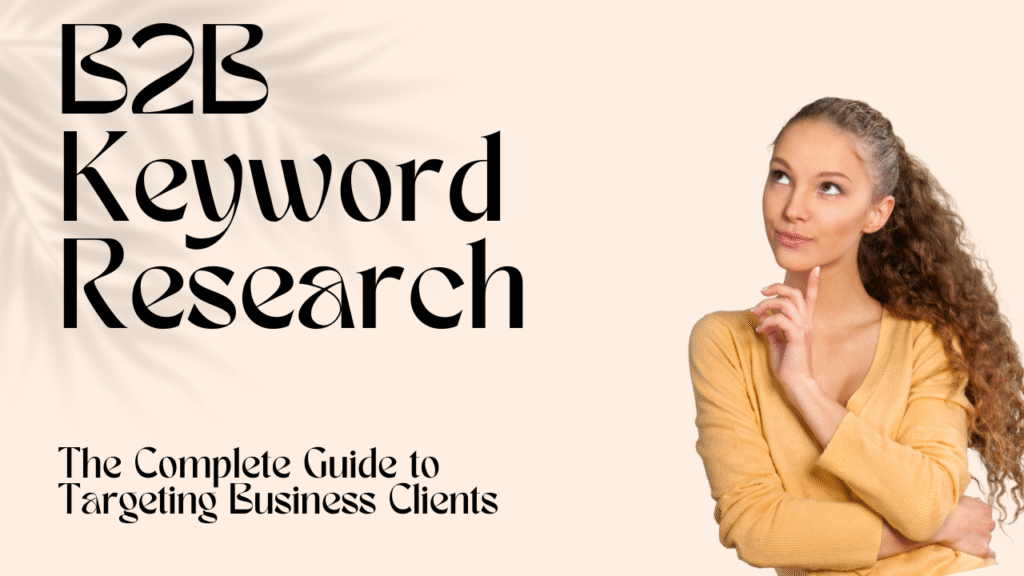 B2B Keyword Research - formllc.us