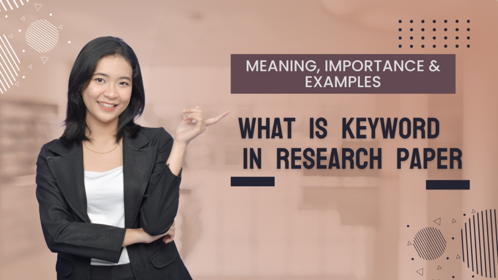 What Is Keyword in Research Paper - formllc.us